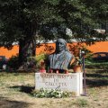 Denkmal für Mutter Teresa auf der Piazza di S.Gregorio