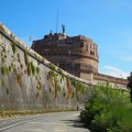 Am Tiber unterhalb der Engelsburg (Castel SantAngelo)