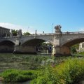 Der Tiber und die Ponte Vittorio Emanuele II