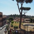 Blick von der Terazza Cafferelli in Richtung Palatin