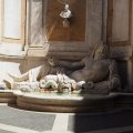 Musei Capitolini/Palazzo Nuovo: Im Innenhof die Statua Marforio