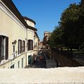 Giardini Monumentali/Palazzo Colonna: Blick auf die Via della Pilotta