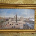 Galleria Colonna/Palazzo Colonna: Appartamento della Principessa Isabelle - Sala del Vanvitelli: Gemälde der Piazza di Popolo