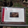 Area Sacra di Largo Argentina: Infoschild zur Curia di Pompeo