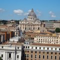 Basilica di San Pietro von der Dachterrasse des Castel SantAngelo