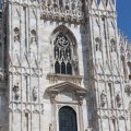 Mittelportal des Duomo di Milano