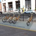 Fahrradleihstation an der Piazza S. Babila