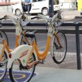 Fahrradleihstation an der Piazza S. Babila