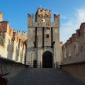 Antiker Eingang ins Castello Scaligero di Sirmione