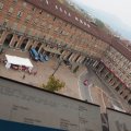 Blick gen Nordosten auf die Piazza Castello vom Palazzo Madama