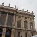 Die Barockfassade des Palazzo Madama an der Piazza Castello