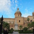 Cattedrale di Palermo und davor Cassaro Alto