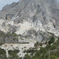 Marmorsteinbruch oberhalb Carraras (Monte Sagro)