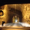 Tunnel zwischen Miseglia und den Steinbrüchen, Richtung Carrara