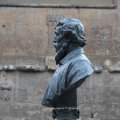 Cellini Büste auf der Ponte Vecchio