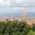Blick von der Piazzale Michelangelo auf die Cattedrale di Santa Maria del Fiore