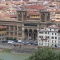 Blick von der Piazzale Michelangelo auf die Biblioteca Nazionale Centrale di Firenze