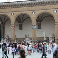 Loggia dei Lanzi an der Piazza della Signoria