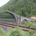 Ponte della Maddelena vom Westufer betrachtet