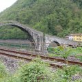 Ponte della Maddelena vom Westufer betrachtet