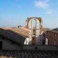 Blick vom Dach des Duomo di Siena auf den unvollendeten Duomo Nuovo