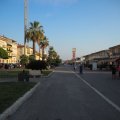 Langezogene Promenade Viareggios (Viale Guglielmo Marconi)