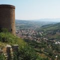 Fortezza Albornoz Blick ins Tal von Orvieto
