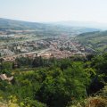 Blick ins Tal von Orvieto