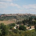 Blick auf Orvieto von der Terrazza Farnese Belvedere di Orvieto