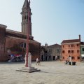 Piazza Baldassarre Galuppi mit der Chiesa Parrocchiale di San Martino Vescovo