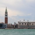 Venezianische Innenstadt mit Dogenpalast und dem Campanile di San Marco