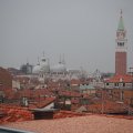 Basilica di San Marco und dessen Campanile  vom Dach des Fondaco dei Tedeschi