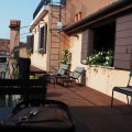 Dachterasse des Hotel LOrologio Venezia