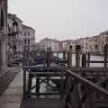 Canale Grande vom Mercato di Rialto aus gesehen.