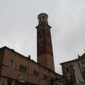 Torre dei Lamberti am Palazzo della Ragione an der Piazza dei Signori