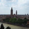 Blick von der Grande Terrazza auf Verona