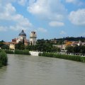 Parrocchia di San Giorgio in Braida und die Etsch (Adige)