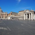 Petersdom und Petersplatz ( Basilica San Pietro e Piazza San Pietro)